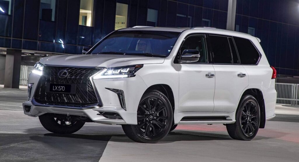 Lexus lx 600 габариты