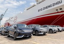 ការនាំចេញឡានអគ្គិសនីរបស់ចិននៅខែតុលា កើនឡើងជិត ១០០ភាគរយ បើធៀបទៅនឹងរយ:ពេលដូចគ្នានៅឆ្នាំមុន