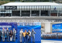 ចាក់ឫសនៅកម្ពុជា បម្រើសេវាកម្មក្នុងស្រុក៖ មជ្ឈមណ្ឌលចែកចាយផ្លូវការ BYD & DENZA បើកសម្ពោធជាផ្លូវការនៅភ្នំពេញ